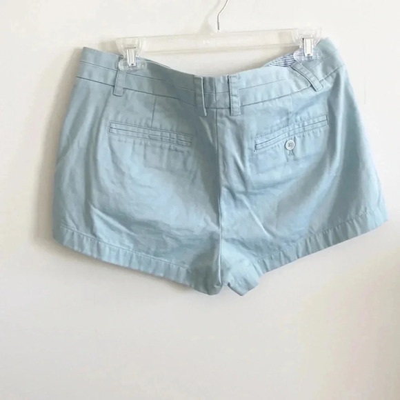 J. Crew light blue chino khaki shorts size 10 - Picture 4 of 6